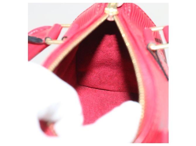 LOUIS VUITTON Borsa a Mano Epi Mini Speedy SPO 2way Rossa LV Auth 56797SM Rosso - vista 23