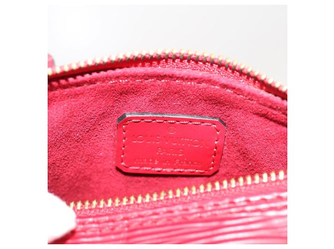 LOUIS VUITTON Borsa a Mano Epi Mini Speedy SPO 2way Rossa LV Auth 56797SM Rosso - vista 24
