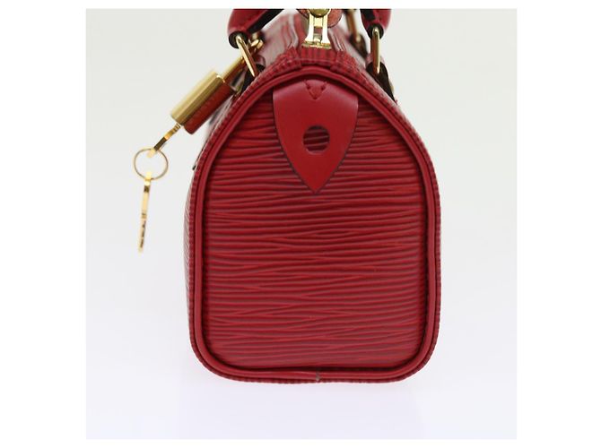 LOUIS VUITTON Borsa a Mano Epi Mini Speedy SPO 2way Rossa LV Auth 56797SM Rosso - vista 3