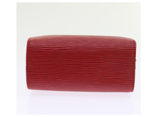 LOUIS VUITTON Borsa a Mano Epi Mini Speedy SPO 2way Rossa LV Auth 56797SM Rosso - vista 5