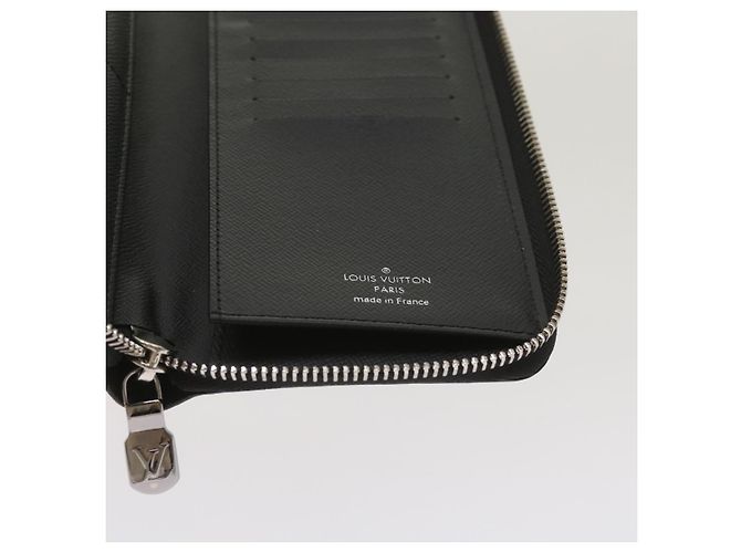 Cartera Vertical Zippy Monogram Eclipse LOUIS VUITTON M62295 Auth 65226SM Monograma - vista 18