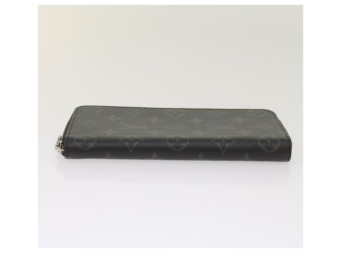 Cartera Vertical Zippy Monogram Eclipse LOUIS VUITTON M62295 Auth 65226SM Monograma - vista 3