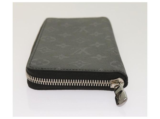 Cartera Vertical Zippy Monogram Eclipse LOUIS VUITTON M62295 Auth 65226SM Monograma - vista 4