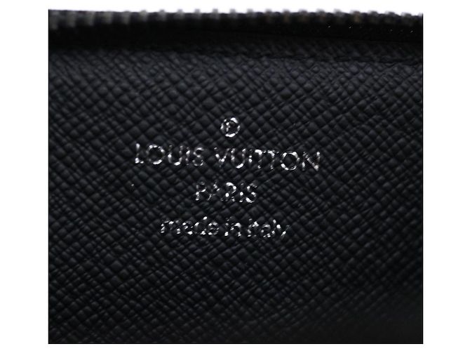 LOUIS VUITTON Monogram Eclipse Discovery Compact Wallet M67630 LV Auth 70054SM - view 11