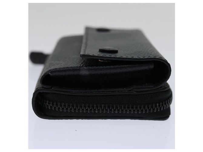 LOUIS VUITTON Monogram Eclipse Discovery Compact Wallet M67630 LV Auth 70054SM - view 4
