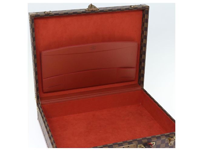 LOUIS VUITTON Valigetta Attache Damier Ebene Borsa a Mano LV Auth 74042SM - vista 10