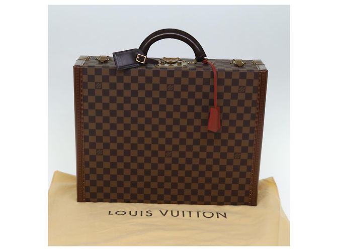 LOUIS VUITTON Valigetta Attache Damier Ebene Borsa a Mano LV Auth 74042SM - vista 12