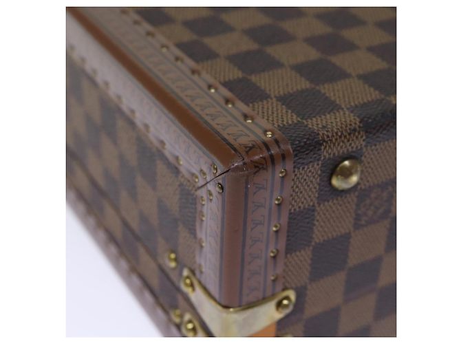 LOUIS VUITTON Valigetta Attache Damier Ebene Borsa a Mano LV Auth 74042SM - vista 14