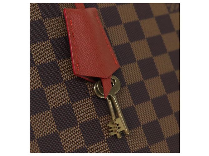 LOUIS VUITTON Valigetta Attache Damier Ebene Borsa a Mano LV Auth 74042SM - vista 18