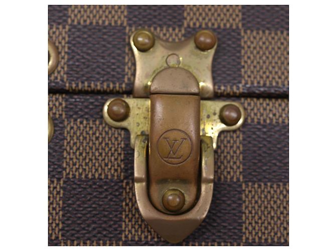 LOUIS VUITTON Valigetta Attache Damier Ebene Borsa a Mano LV Auth 74042SM - vista 19