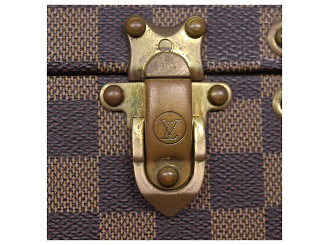 LOUIS VUITTON Valigetta Attache Damier Ebene Borsa a Mano LV Auth 74042SM - vista 20