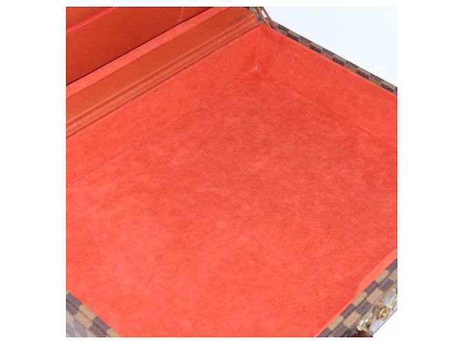 LOUIS VUITTON Valigetta Attache Damier Ebene Borsa a Mano LV Auth 74042SM - vista 26
