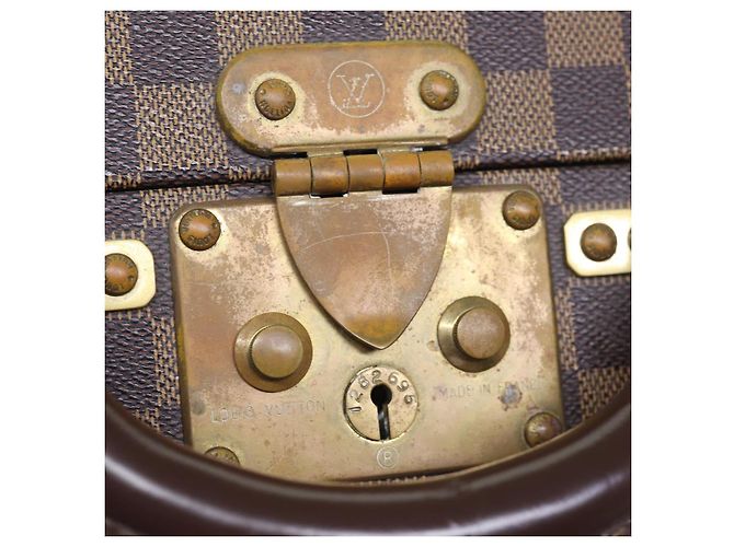 LOUIS VUITTON Valigetta Attache Damier Ebene Borsa a Mano LV Auth 74042SM - vista 9