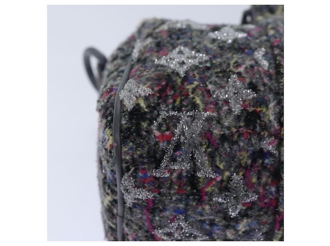 LOUIS VUITTON Monogram Felt Keepall XS Borsa a mano Grigia M80821 LV Auth 86001SM Marrone - vista 16