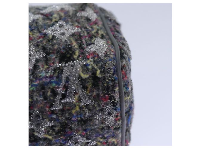 LOUIS VUITTON Monogram Felt Keepall XS Borsa a mano Grigia M80821 LV Auth 86001SM Marrone - vista 17