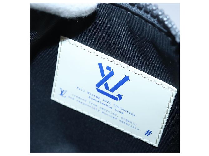 LOUIS VUITTON Monogram Felt Keepall XS Borsa a mano Grigia M80821 LV Auth 86001SM Marrone - vista 20