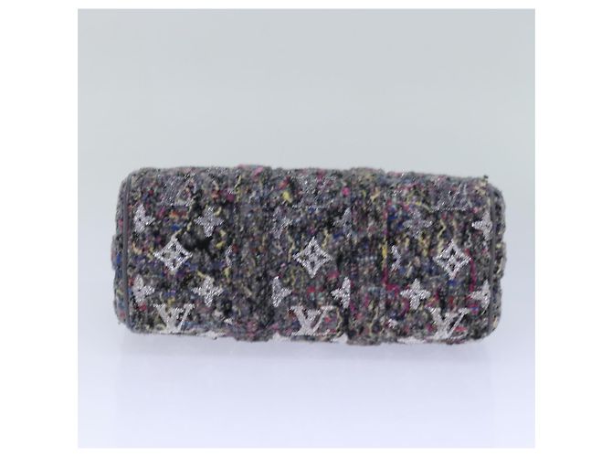 LOUIS VUITTON Monogram Felt Keepall XS Borsa a mano Grigia M80821 LV Auth 86001SM Marrone - vista 5