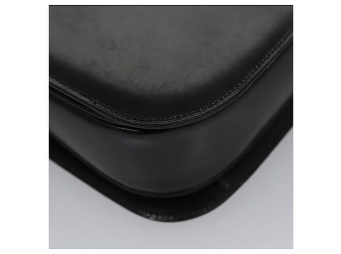 Céline Borsa a mano CELINE in pelle nera e oro Auth BD058V Nero D'oro - vista 17