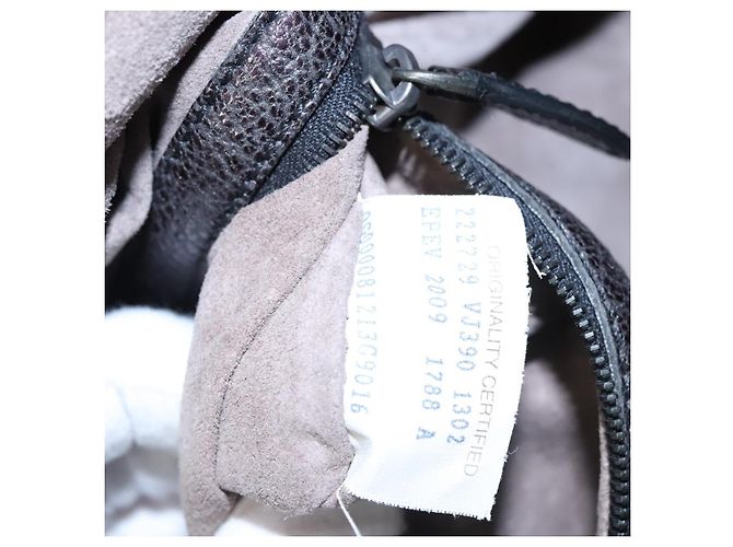 Autre Marque BORSA IN PELLE DI CAPRA BOTTEGA VENETA NERA Auth mr1050V Nero - vista 12