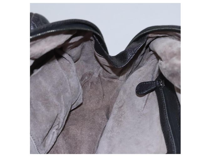 Autre Marque BORSA IN PELLE DI CAPRA BOTTEGA VENETA NERA Auth mr1050V Nero - vista 19