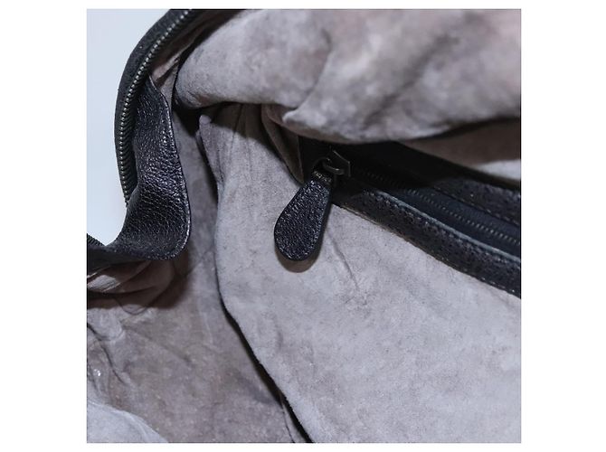 Autre Marque BORSA IN PELLE DI CAPRA BOTTEGA VENETA NERA Auth mr1050V Nero - vista 20