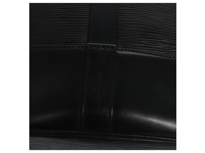 LOUIS VUITTON Borsa a Spalla Epi Randonnee GM Nera M43082 LV Auth BA326 Nero - vista 10