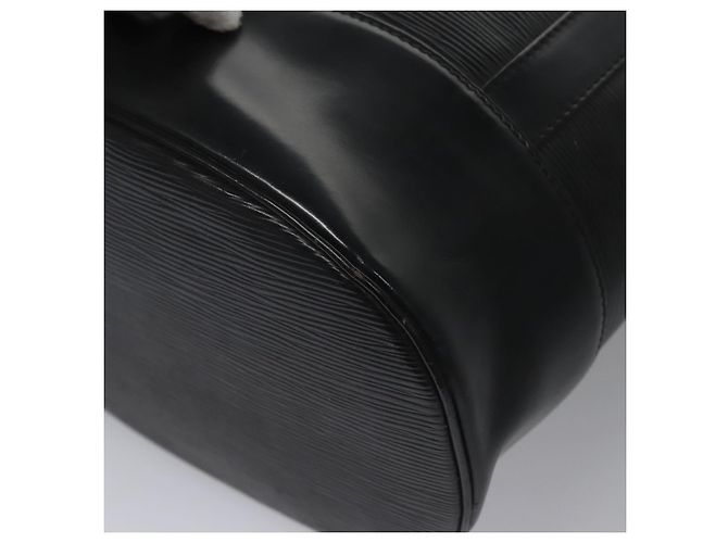 LOUIS VUITTON Borsa a Spalla Epi Randonnee GM Nera M43082 LV Auth BA326 Nero - vista 14