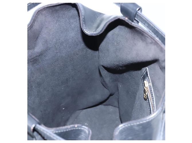 LOUIS VUITTON Borsa a Spalla Epi Randonnee GM Nera M43082 LV Auth BA326 Nero - vista 18