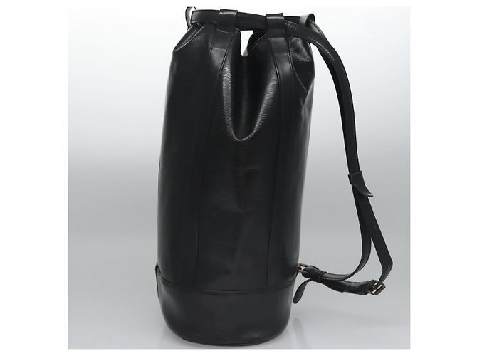 LOUIS VUITTON Borsa a Spalla Epi Randonnee GM Nera M43082 LV Auth BA326 Nero - vista 3