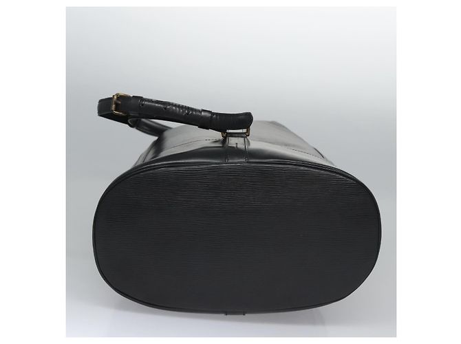 LOUIS VUITTON Borsa a Spalla Epi Randonnee GM Nera M43082 LV Auth BA326 Nero - vista 5