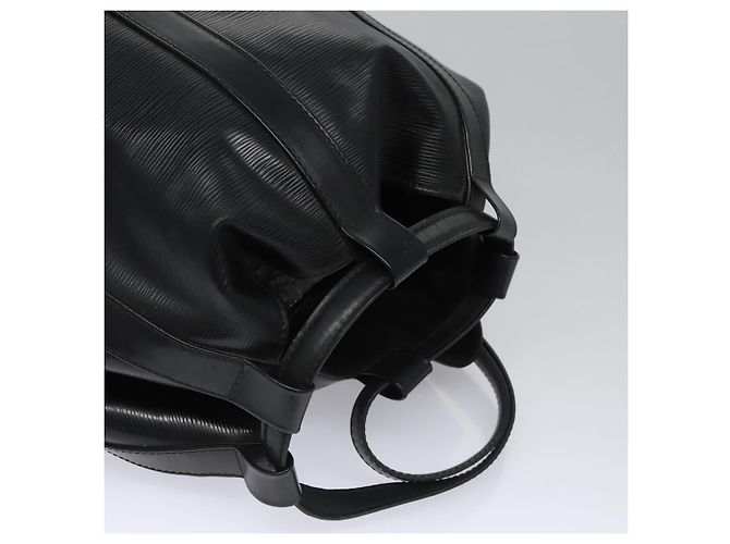 LOUIS VUITTON Borsa a Spalla Epi Randonnee GM Nera M43082 LV Auth BA326 Nero - vista 6