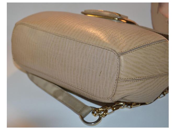 borsa a tracolla Moschino Cheap And Chic in pelle marrone - vista 3