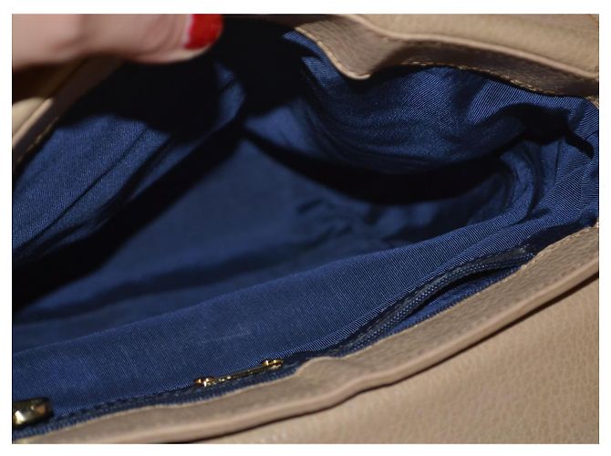 borsa a tracolla Moschino Cheap And Chic in pelle marrone - vista 6