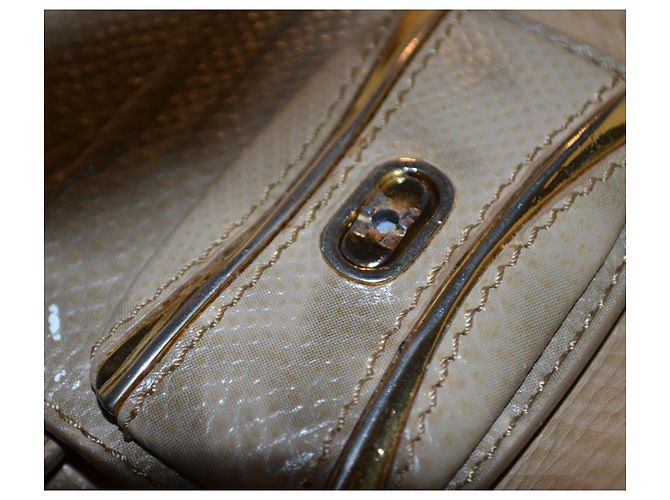 borsa a tracolla Moschino Cheap And Chic in pelle marrone - vista 9