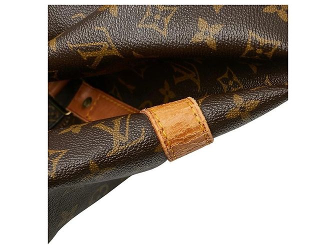Borsa Boston Louis Vuitton Monogram Keepall 50 Marrone - vista 12