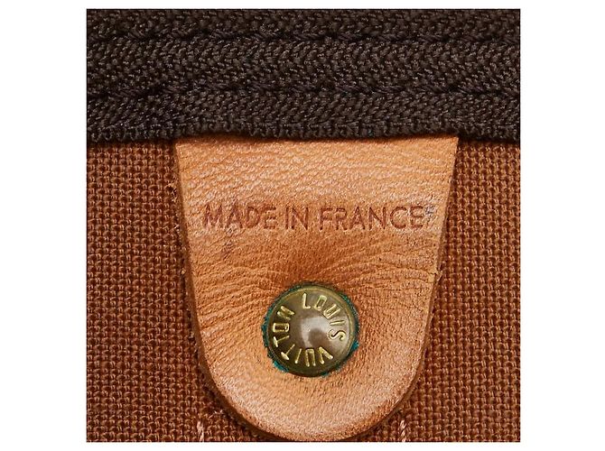 Borsa Boston Louis Vuitton Monogram Keepall 50 Marrone - vista 5