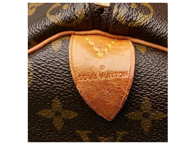 Borsa Boston Louis Vuitton Monogram Keepall 50 Marrone - vista 6
