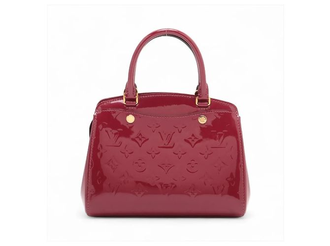 Borsa Louis Vuitton Vernis Blair PM Rosa in pelle - vista 2