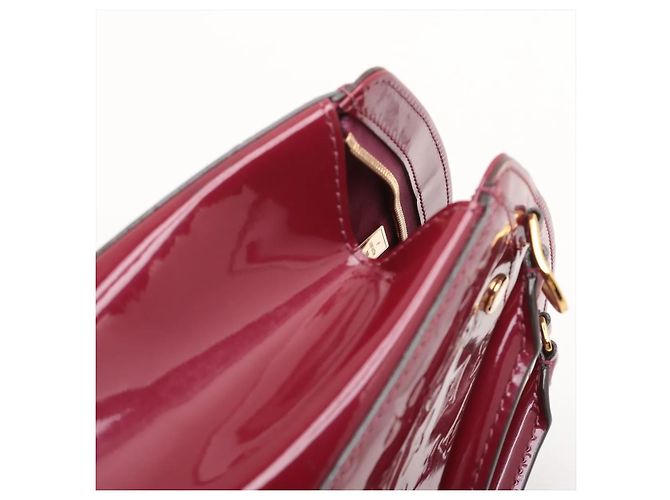 Borsa Louis Vuitton Vernis Blair PM Rosa in pelle - vista 7