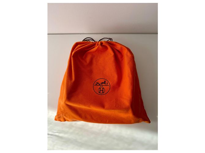 Borsa a mano Hermès Herbag 31 Beige in Tela - vista 10