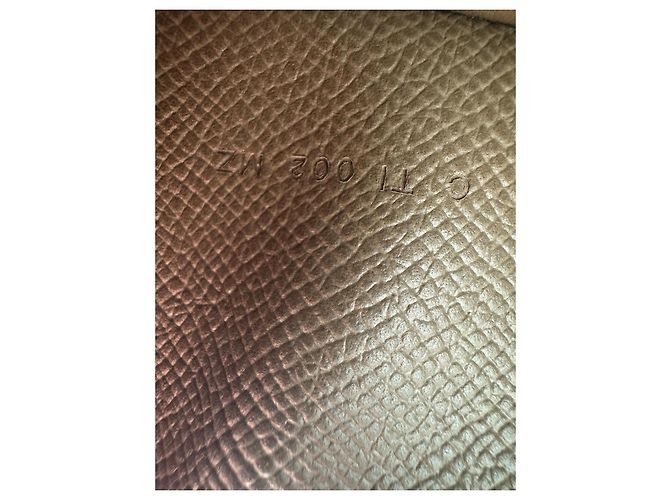 Carteira Hermès Kelly Long Epsom Taupe Camelo - vista 10