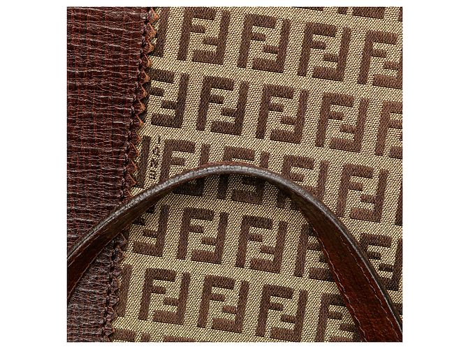 Fendi Zucchino Canvas Tote in Beige - Ansicht 5