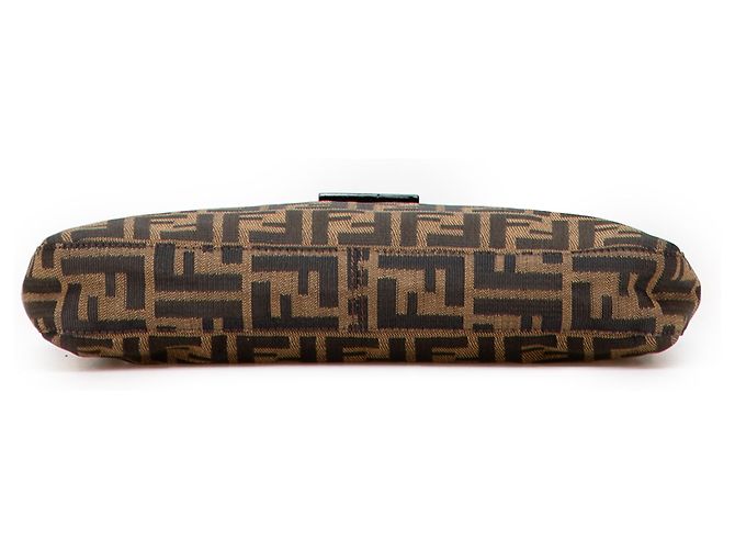 Fendi Braune Zucca Canvas Schultertasche - Ansicht 3