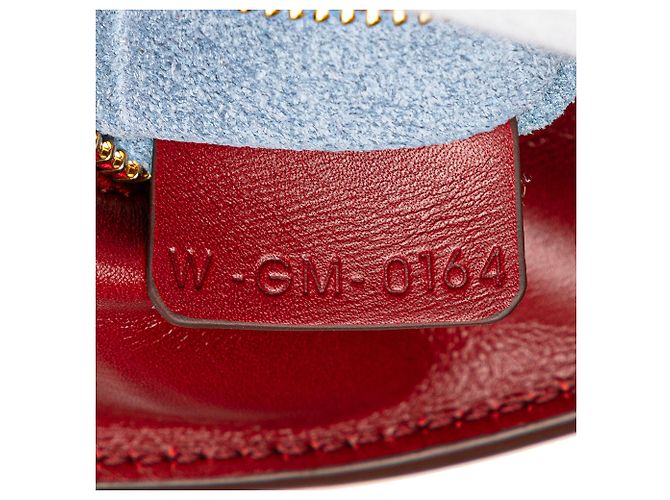 Céline Celine Red Small Leather Tie Tote - view 6