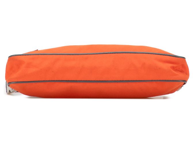 Prada Orange Tessuto Sport Shoulder Bag - view 3