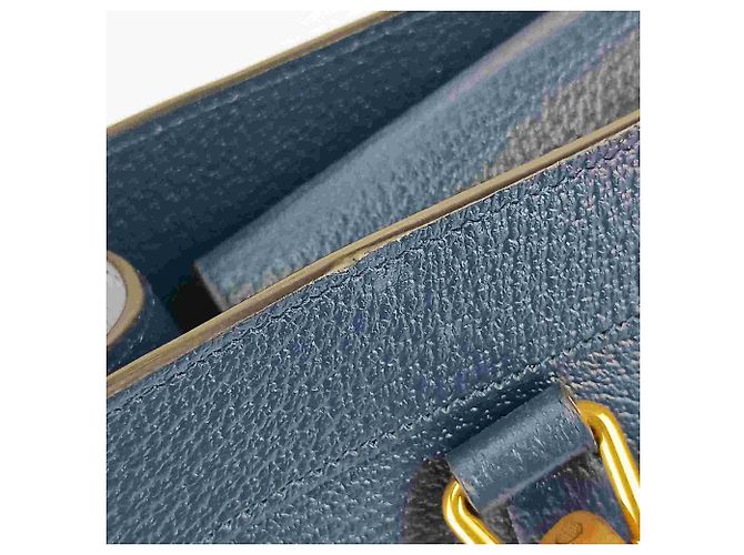 Borsa Tote Media Gucci Diana Blu - vista 6