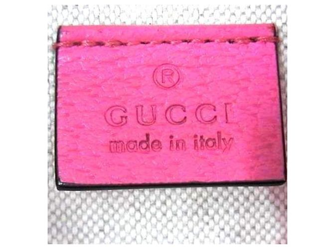 Borsa tote media stampata Gucci Rosa - vista 6