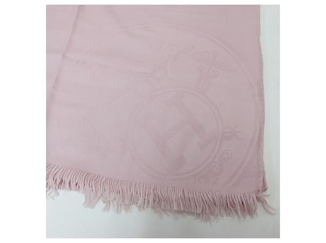 Stola in cashmere e seta New Libris di Hermès Rosa - vista 4