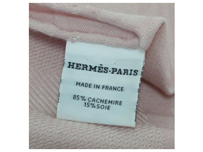 Stola in cashmere e seta New Libris di Hermès Rosa - vista 6