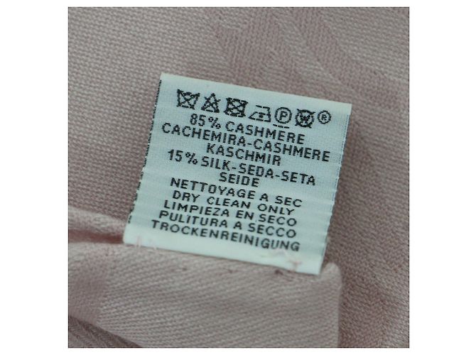 Stola in cashmere e seta New Libris di Hermès Rosa - vista 7